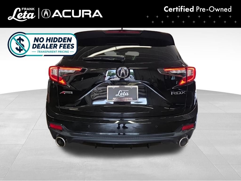 Certified Used 2023 Majestic Black Pearl Acura  image 4