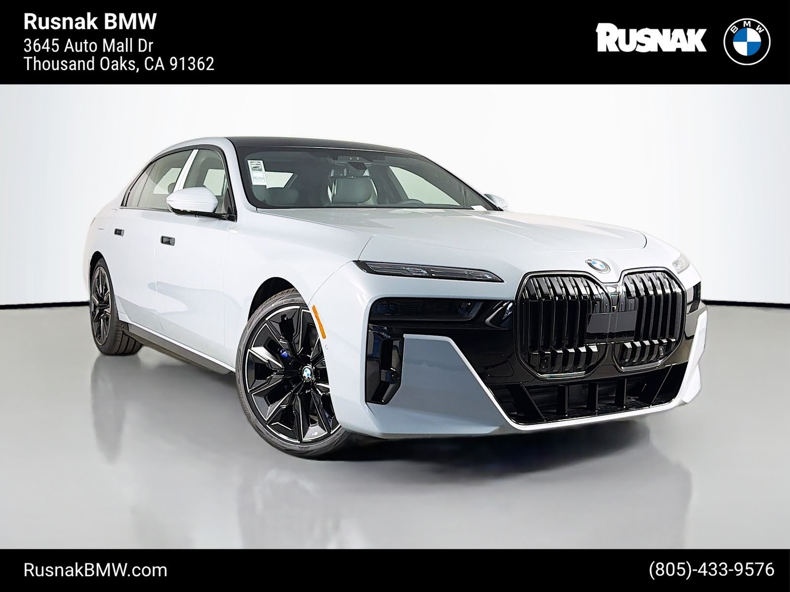 New 2026 Brooklyn Grey Metallic BMW 760i xDrive image 1