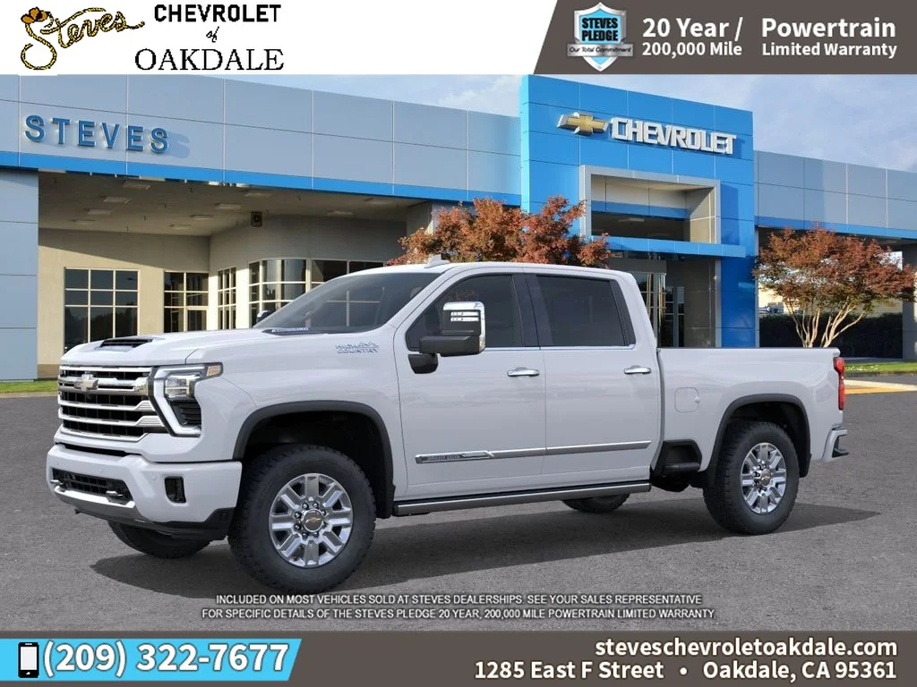 New 2026 Polar White Tricoat Chevrolet High Country image 2