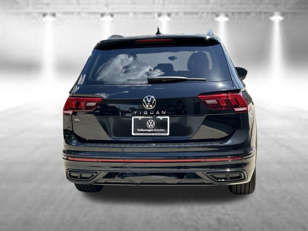 Certified Used 2024 Black Volkswagen 2.0T SE R-Line Black image 4