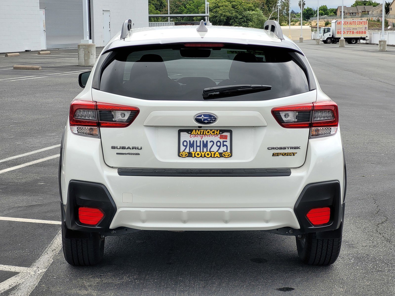 Used 2021 Crystal White Pearl Subaru Sport image 5