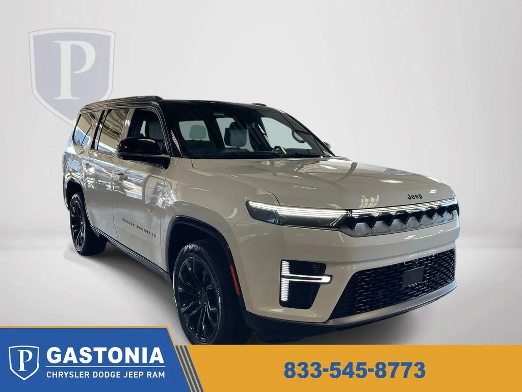 New 2026 Bright White Clear-Coat Exterior Paint Jeep Summit Obsidian image 1