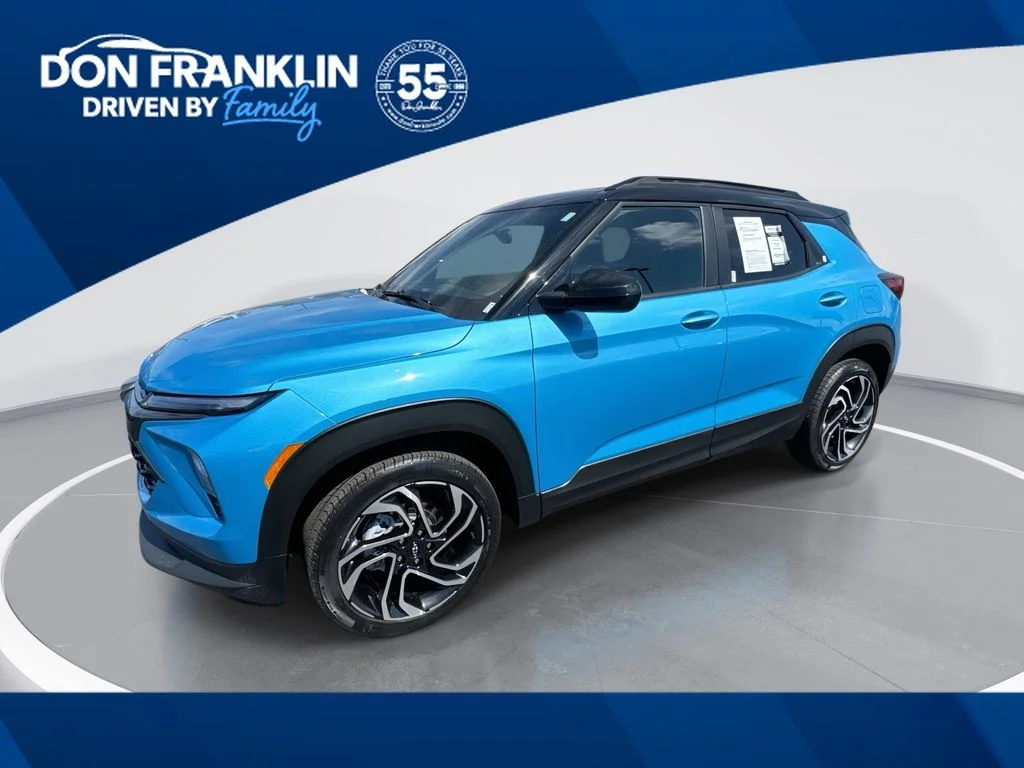 Used 2025 Blue Chevrolet RS image 1