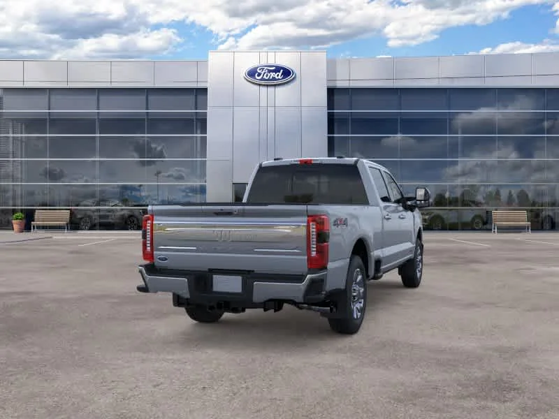 New 2026 Glacier Gray Metallic Tri-Coat Ford King Ranch image 8