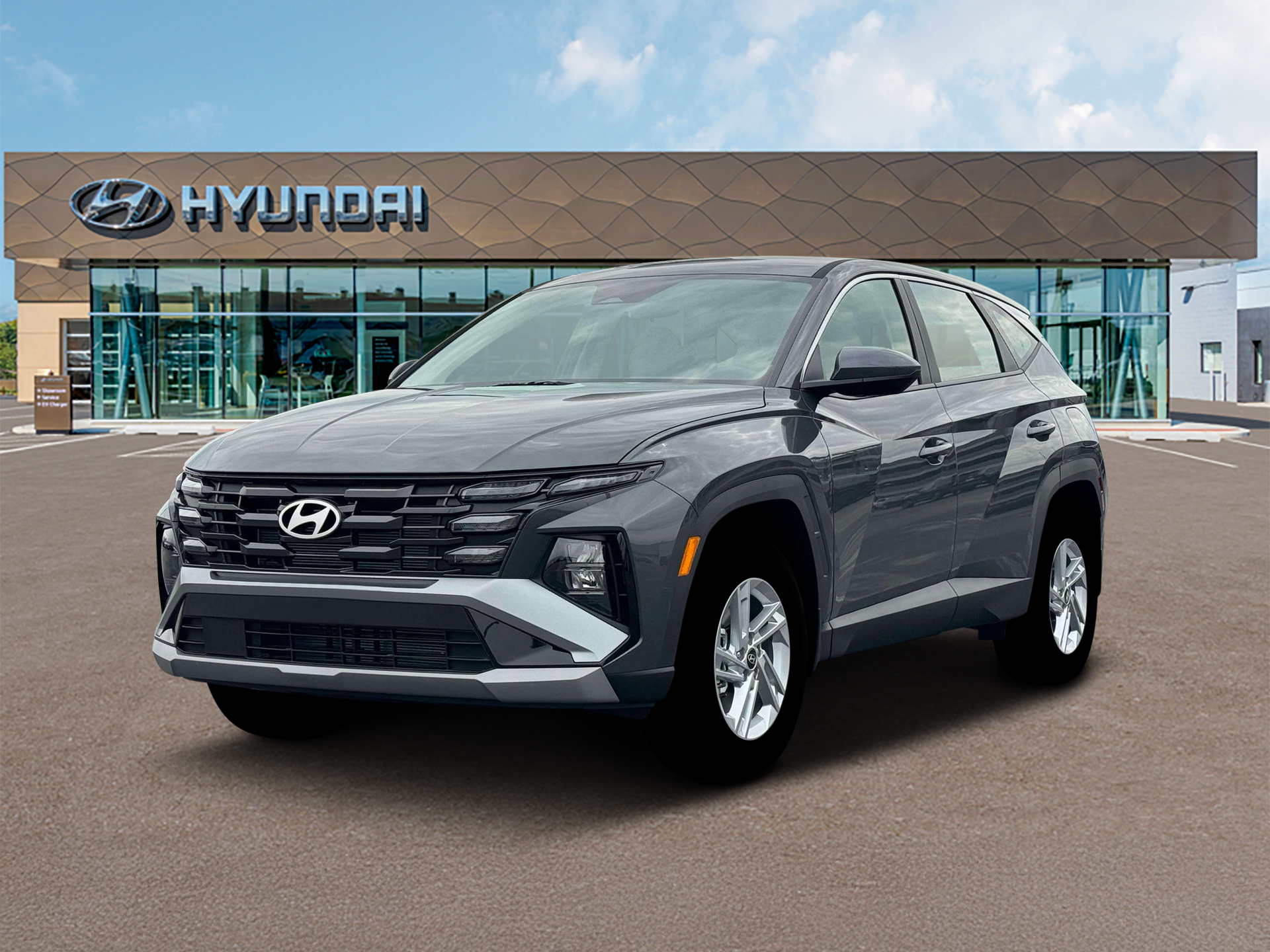 New 2026 Gray Hyundai SE image 1