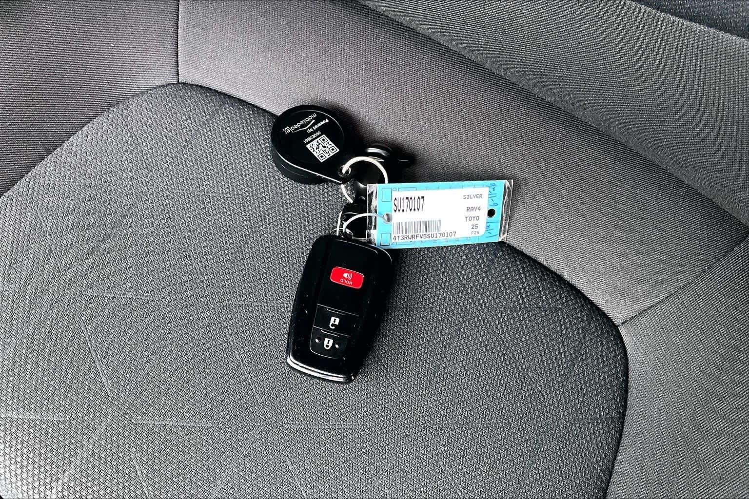 Used 2025 Silver Sky Metallic Toyota Hybrid XLE image 15