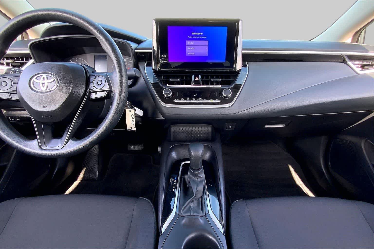 Used 2024 Classic Silver Metallic Toyota LE image 15