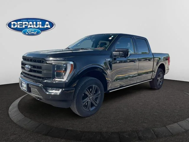 Certified Used 2023 Black Ford Lariat image 1