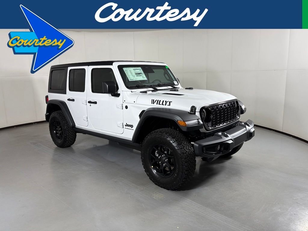 New 2027 Bright White Clearcoat Jeep Willys image 1
