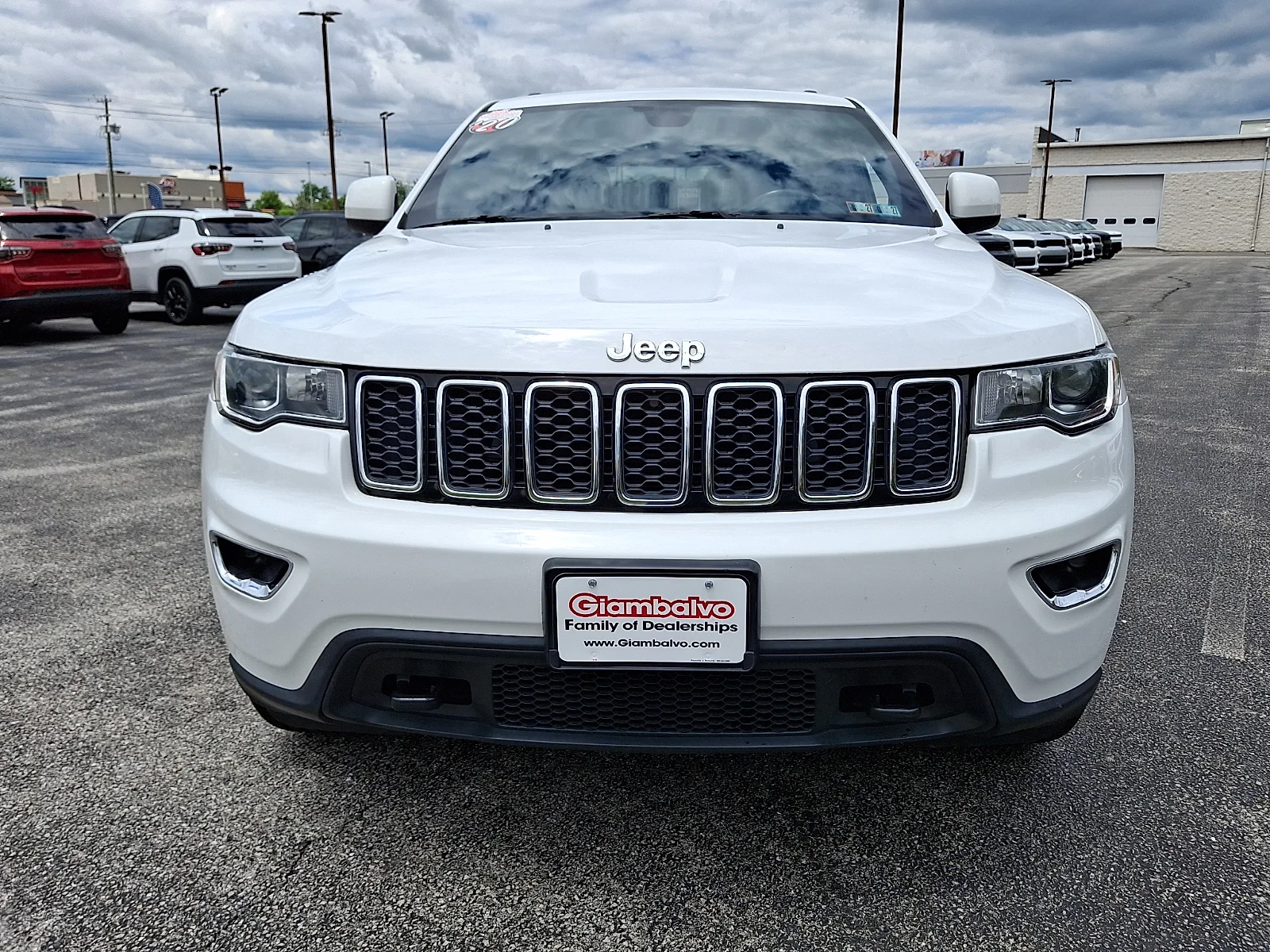 Certified Used 2020 White Jeep Laredo image 4