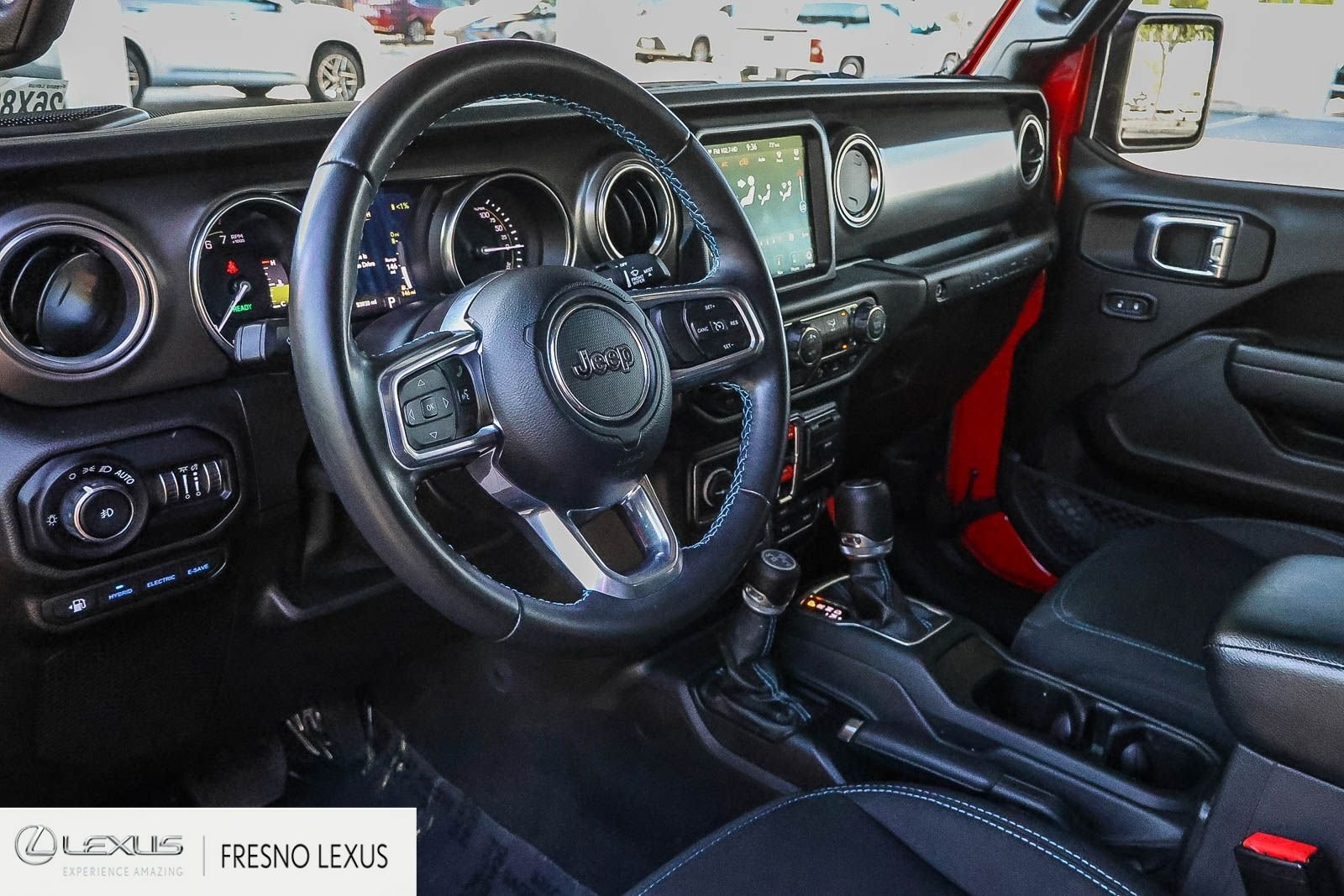 Used 2021 Red Jeep Unlimited Rubicon 4xe image 16