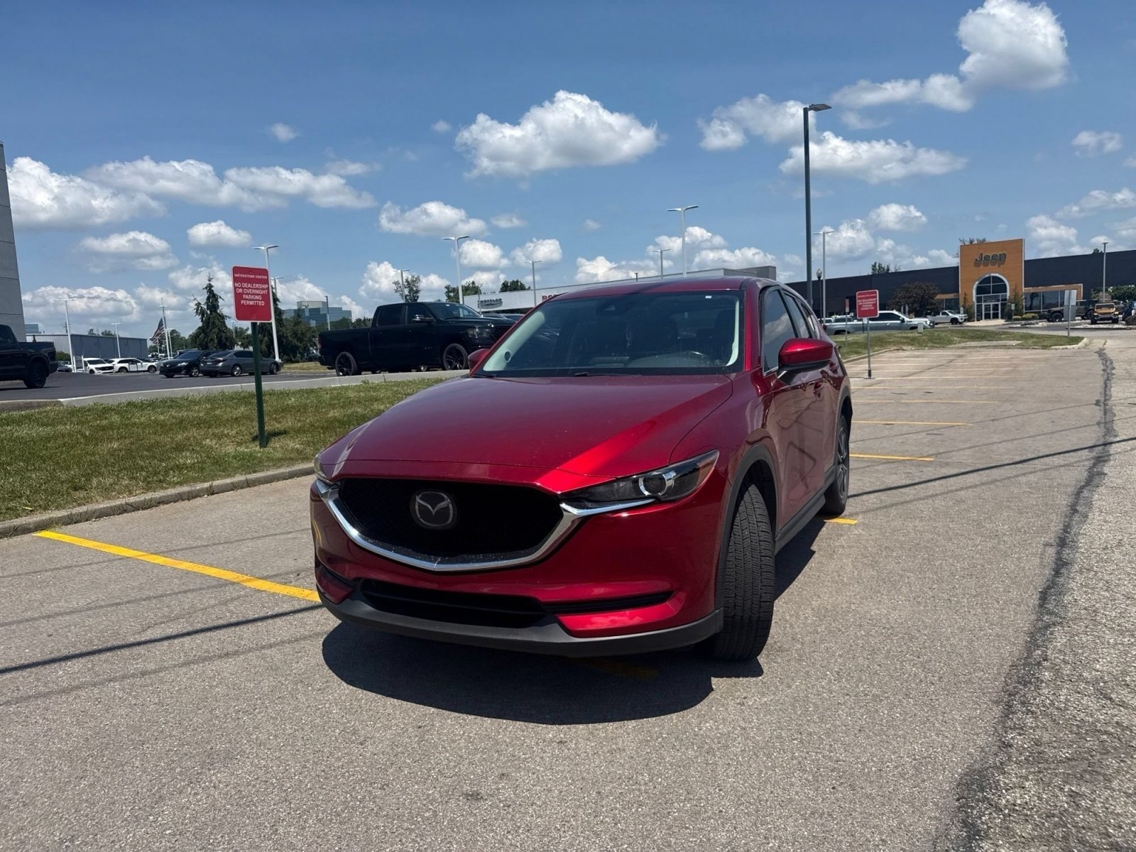 Used 2018 Soul Red Crystal Metallic Mazda Touring image 14