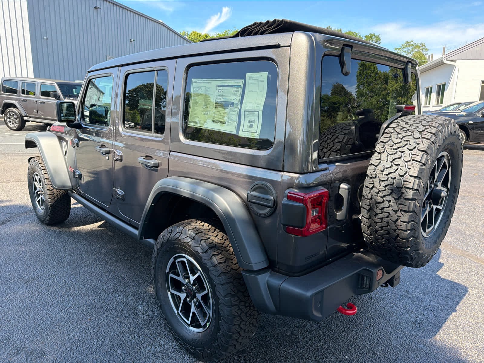 New 2026 Granite Crystal Metallic Clearcoat Jeep Rubicon image 6