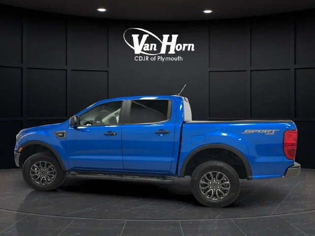 Used 2021 Blue Metallic Ford XLT image 4