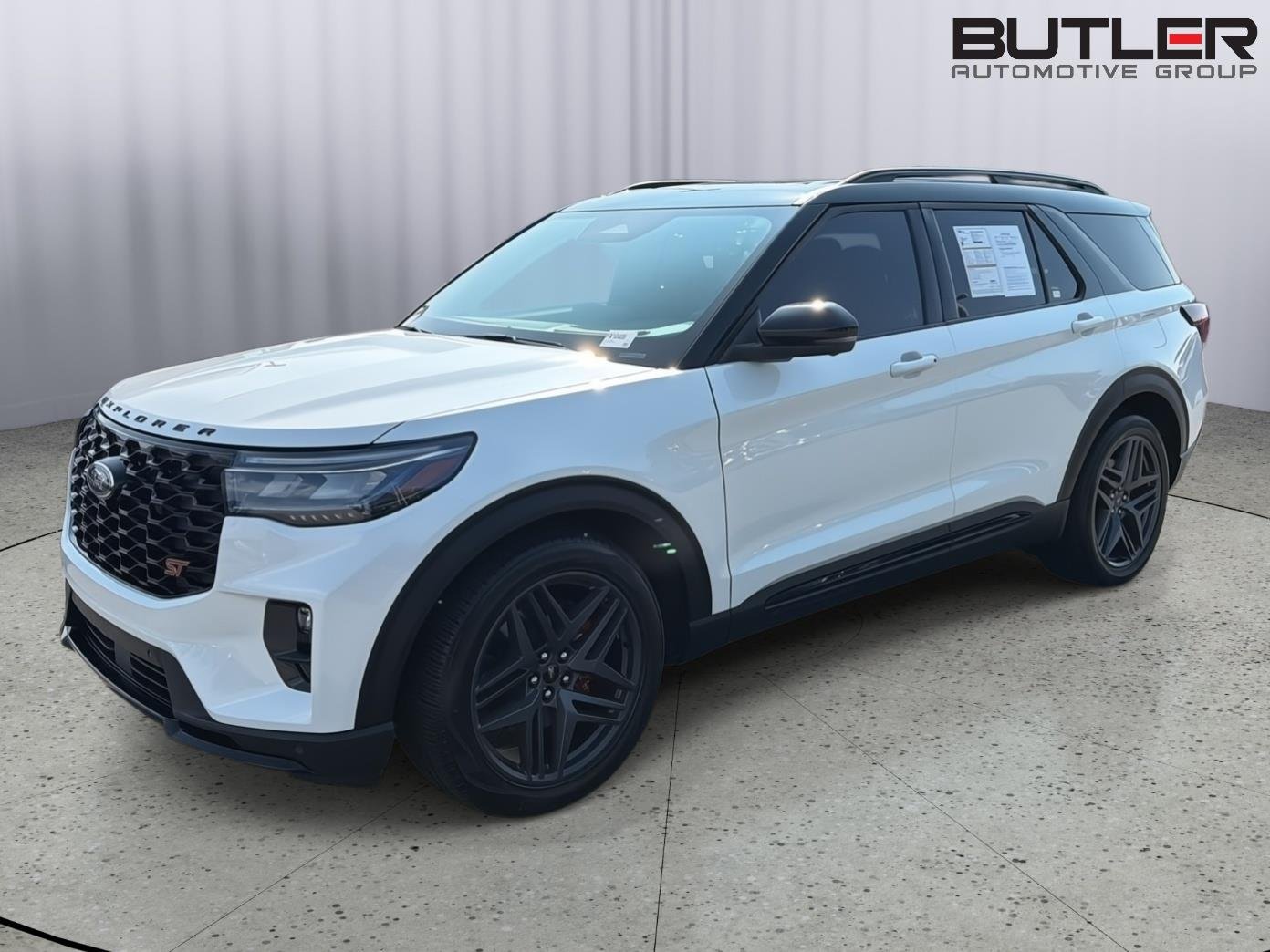 Used 2025 Star White Metallic Tri-Coat Ford ST image 2
