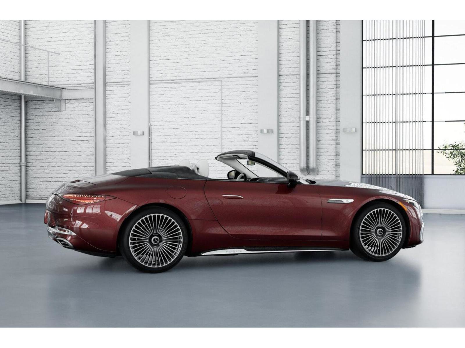 New 2026 MANUFAKTUR exclusive barolo red metallic Mercedes-Benz Maybach SL 680 Monogram Series image 18