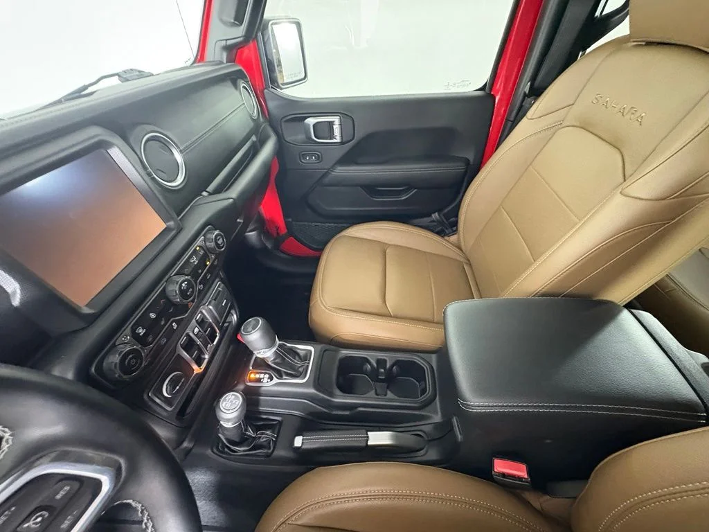 Used 2022 Red Jeep Unlimited Sahara 4xe image 26