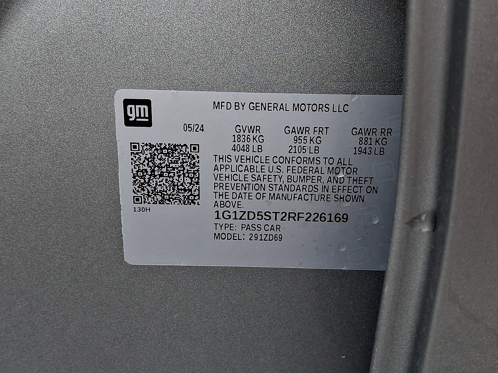 Used 2024 Mineral Gray Metallic - G5D Chevrolet FWD 1LT image 27