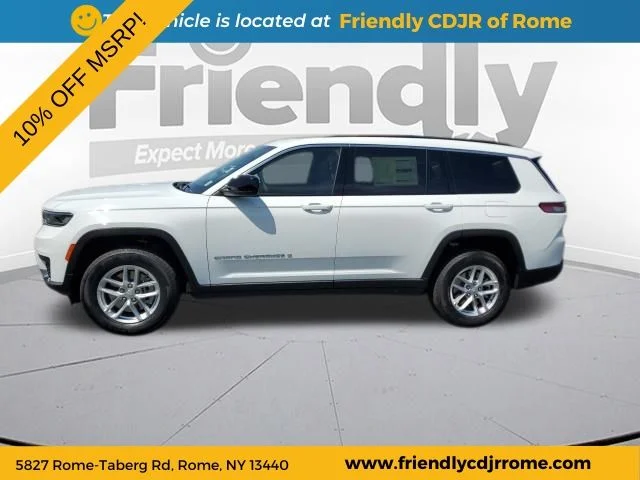 New 2026 Bright White Clearcoat Jeep Laredo X image 2