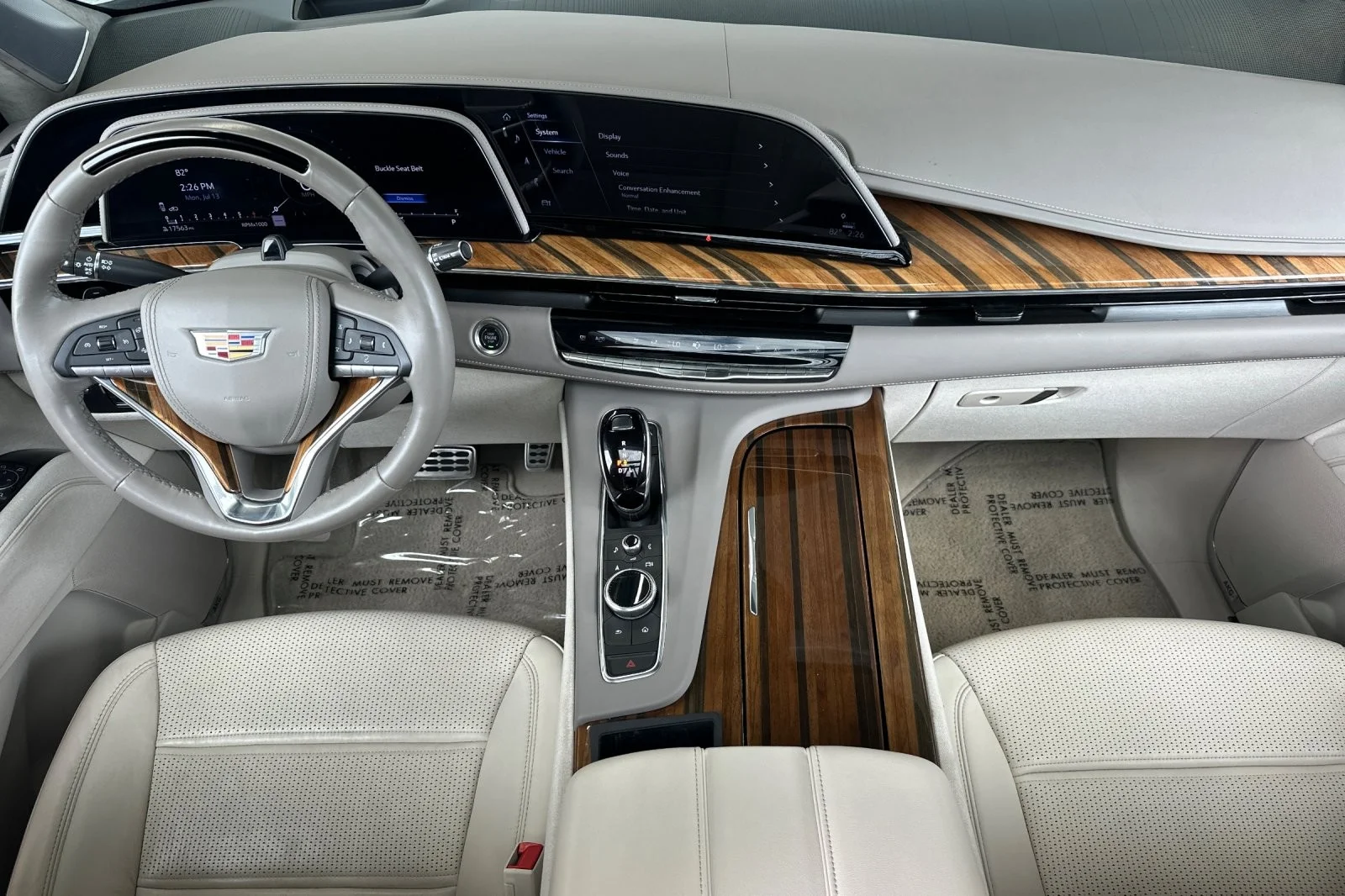 Used 2024 Crystal White Tricoat Cadillac 4WD Sport Platinum image 12