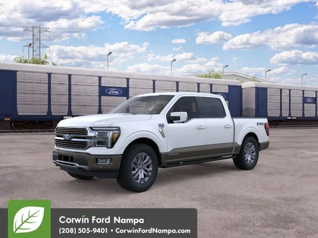 New 2026 White Metallic Ford King Ranch image 3