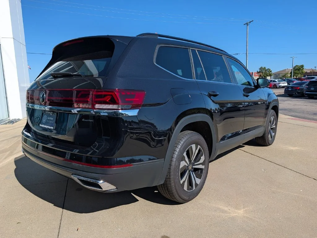 Certified Used 2026 Black Volkswagen SE image 3