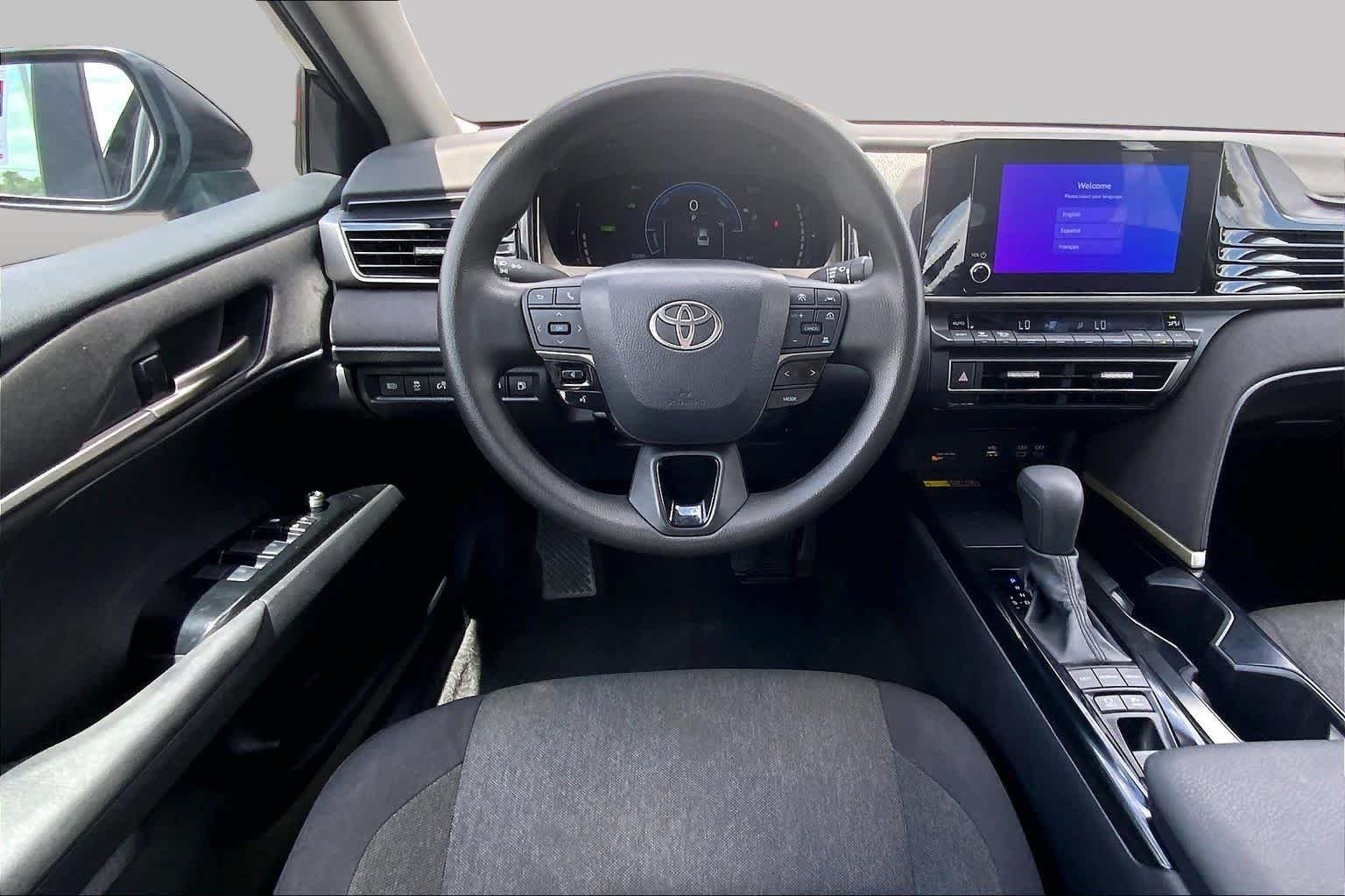 Used 2025 Midnight Black Metallic Toyota LE image 6