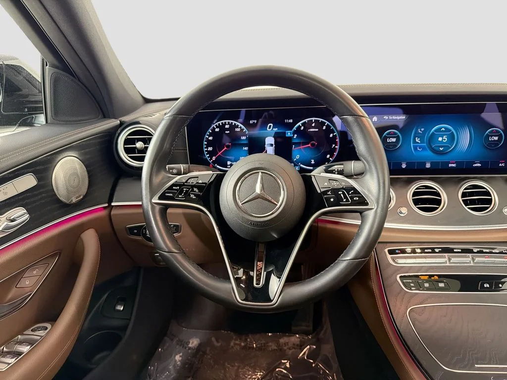 Used 2022 MANUFAKTUR Diamond White Mercedes-Benz E 350 image 23
