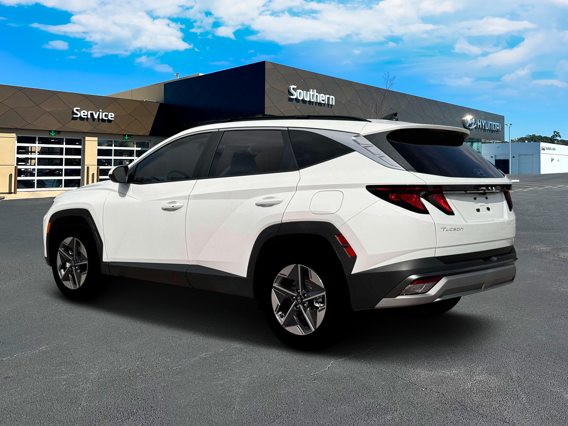 New 2026 White Hyundai SEL AWD image 4