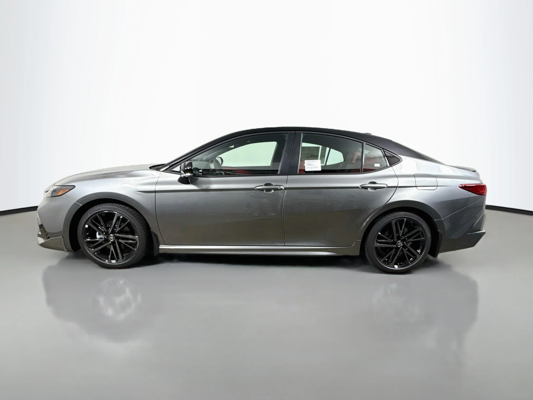 New 2026 Heavy Metal with Midnight Black Metallic roof Toyota XSE image 2