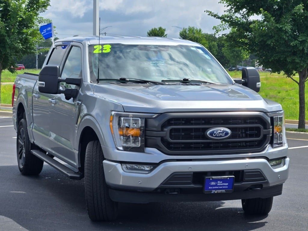 Certified Used 2023 Silver Metallic Ford XLT image 3