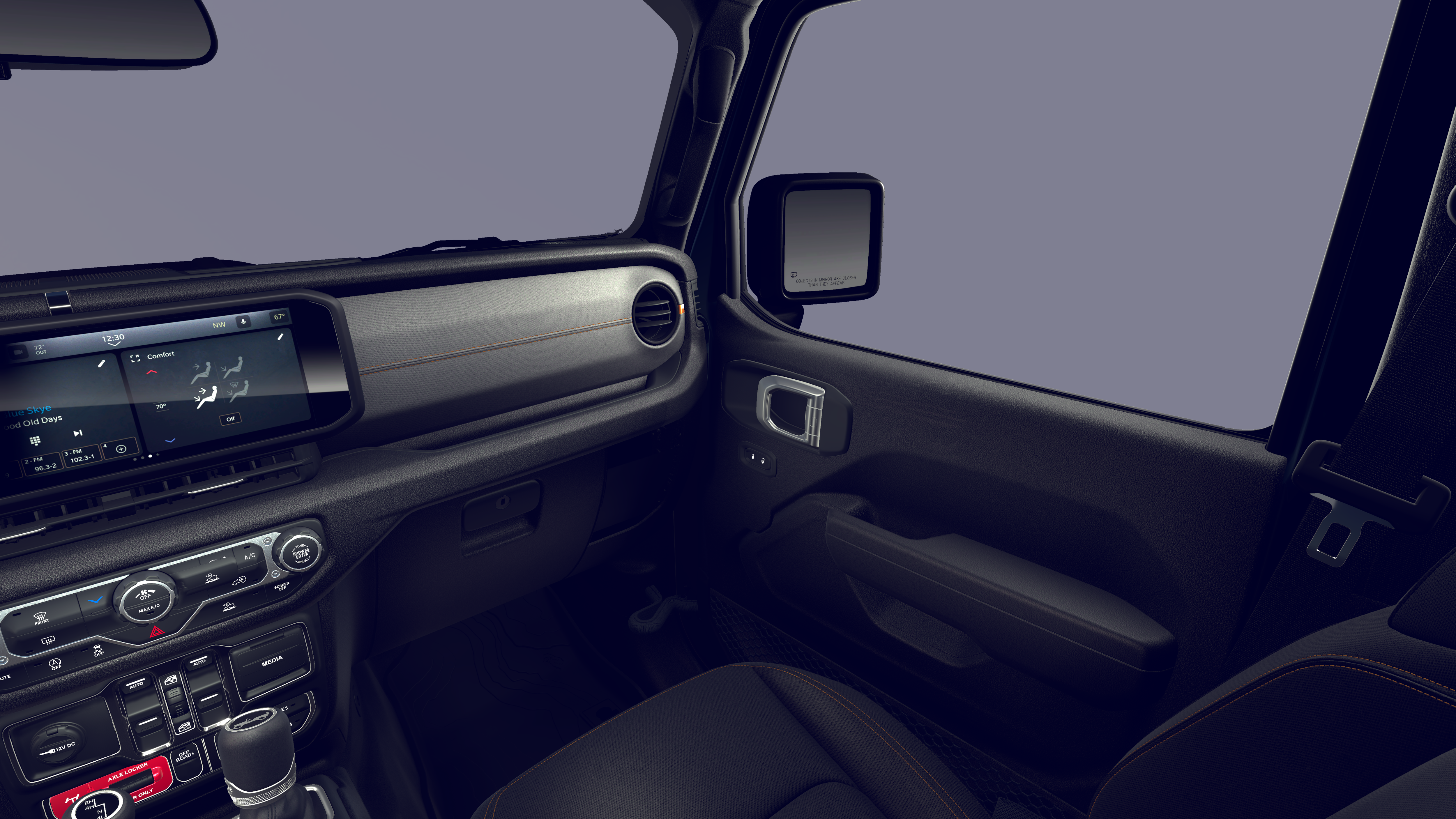 New 2026 Black Clear-Coat Exterior Paint Jeep Willys image 19