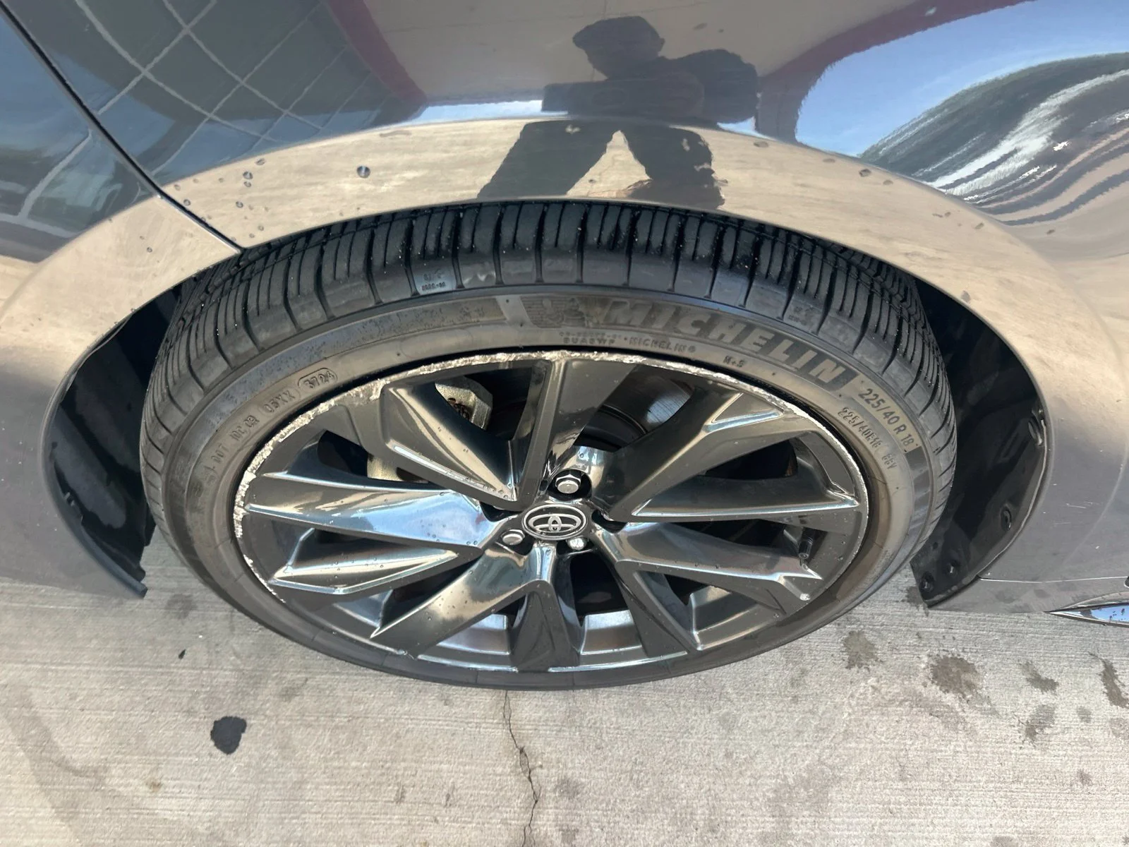 Used 2025 Gray Toyota SE image 25