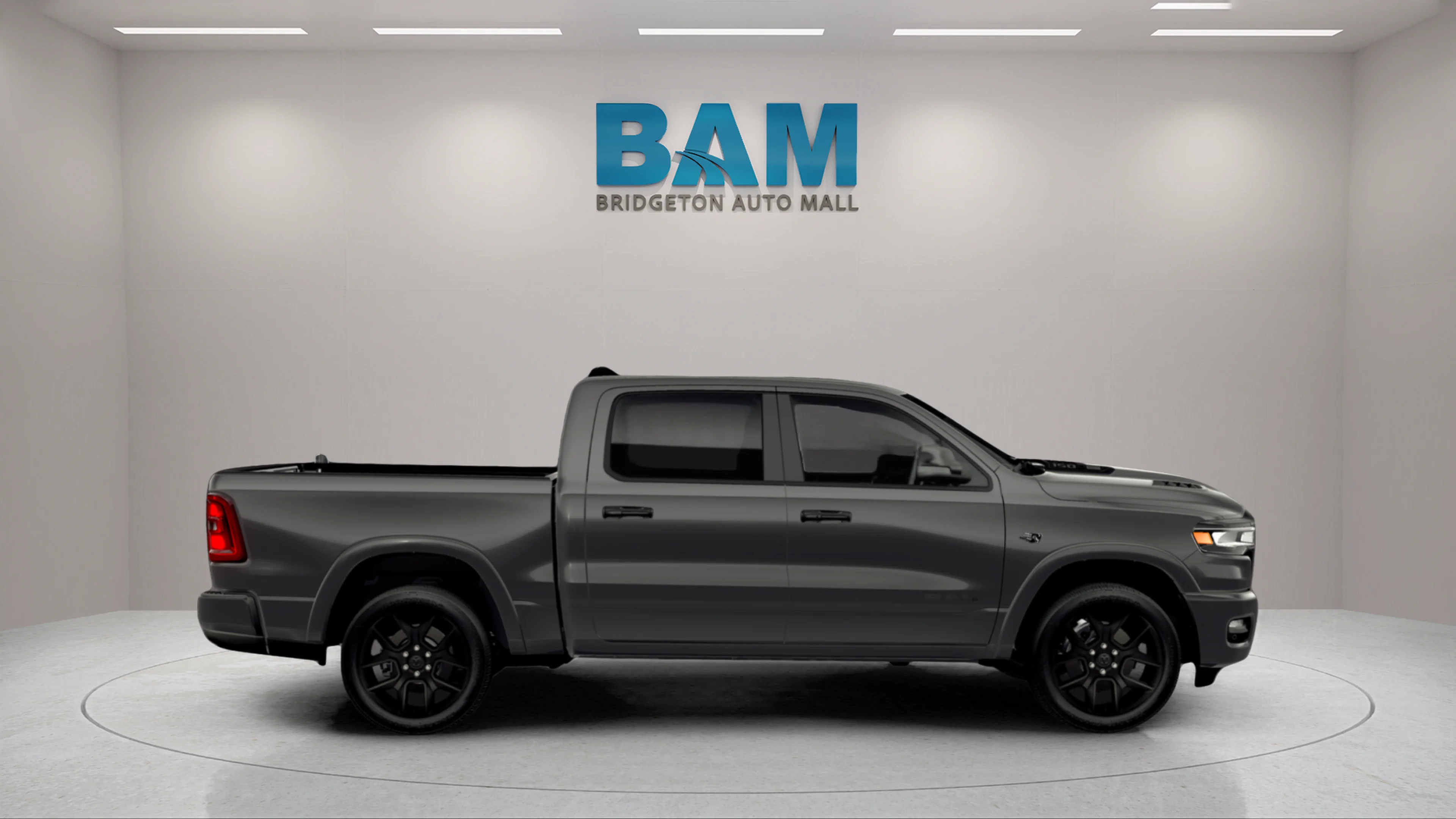 New 2026 Granite Crystal Metallic Clear-Coat Exterior Paint RAM Laramie image 4