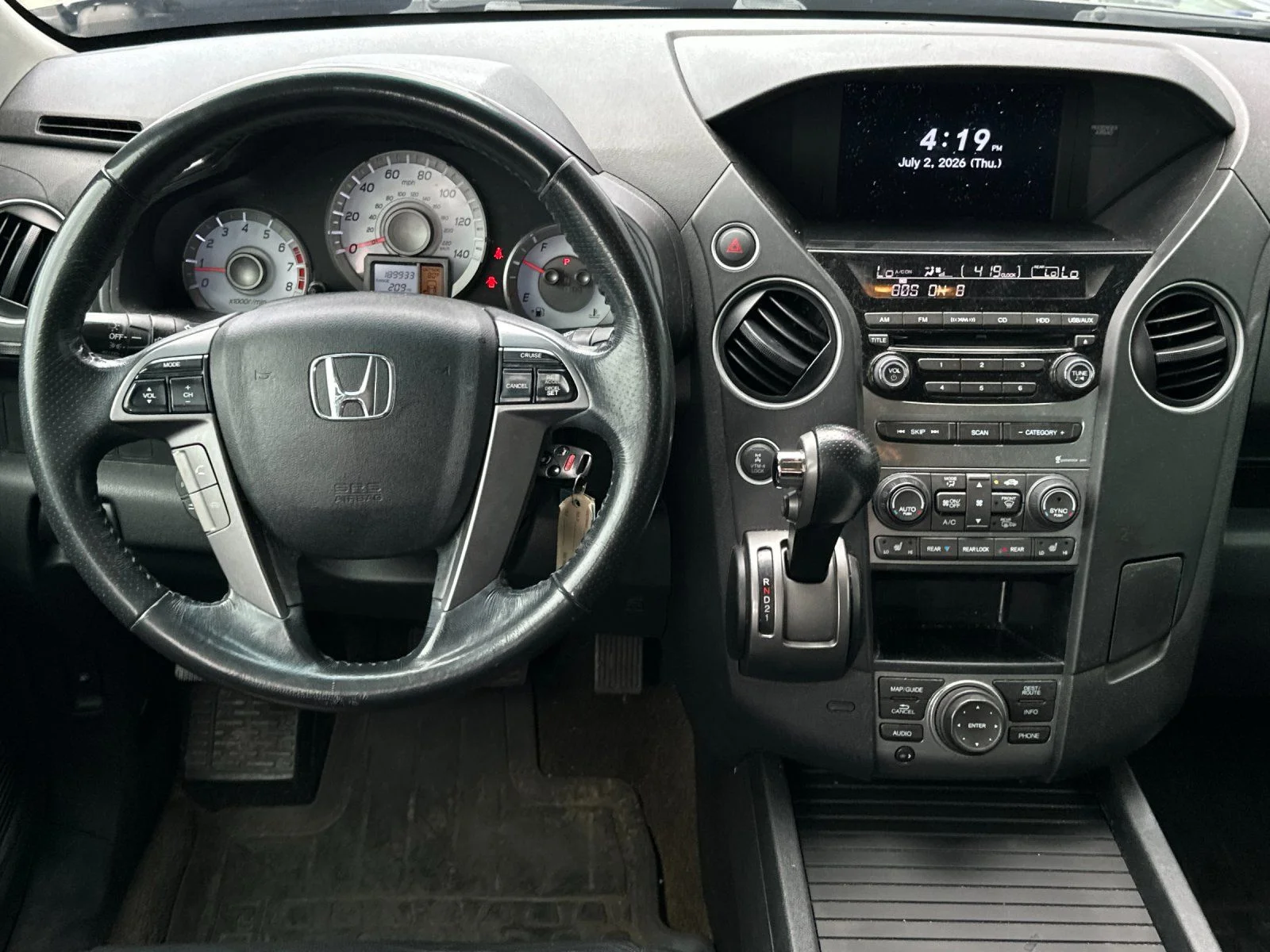 Used 2013 Polished Metal Metallic Honda EX-L image 13