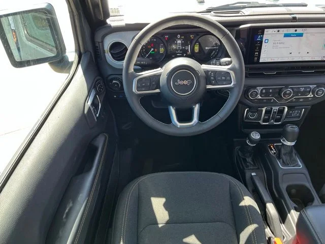 Certified Used 2025 Gray Jeep Sahara 4xe image 12