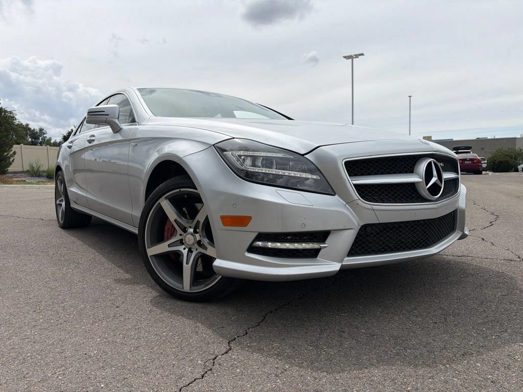 Used 2014 Palladium Silver Metallic Mercedes-Benz CLS 550 image 1