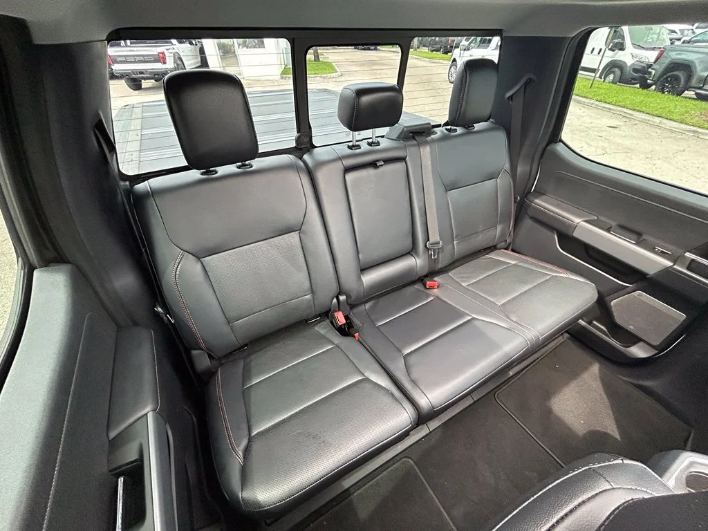 Used 2024 Oxford White Ford LARIAT LIFTED BLACK WIDOW PKG image 34