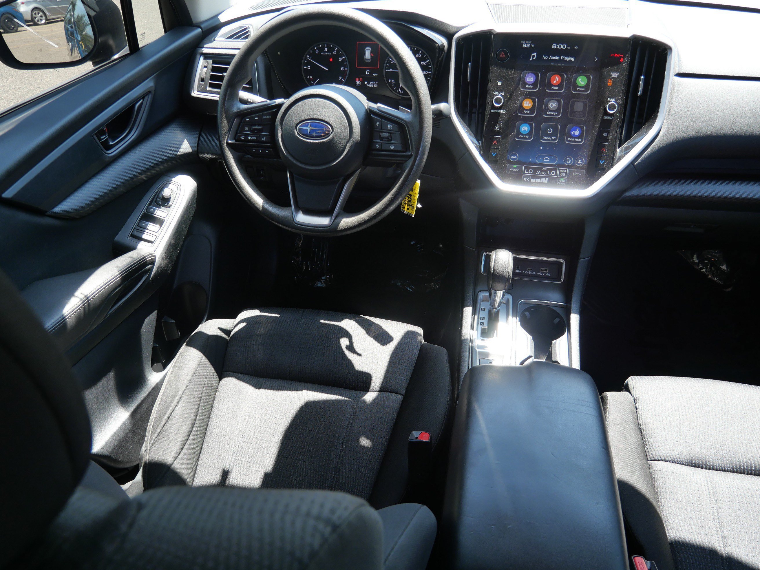 Used 2023 Crystal Black Silica Subaru 8P image 9
