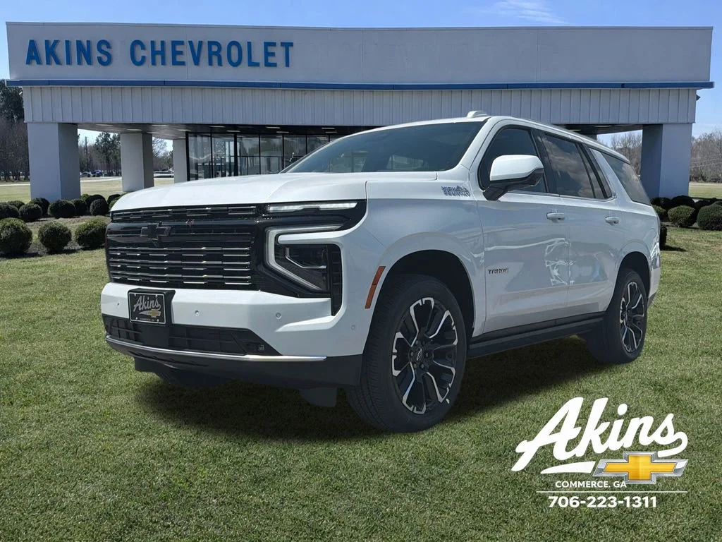 New 2026 Polar White Tricoat Chevrolet High Country image 1