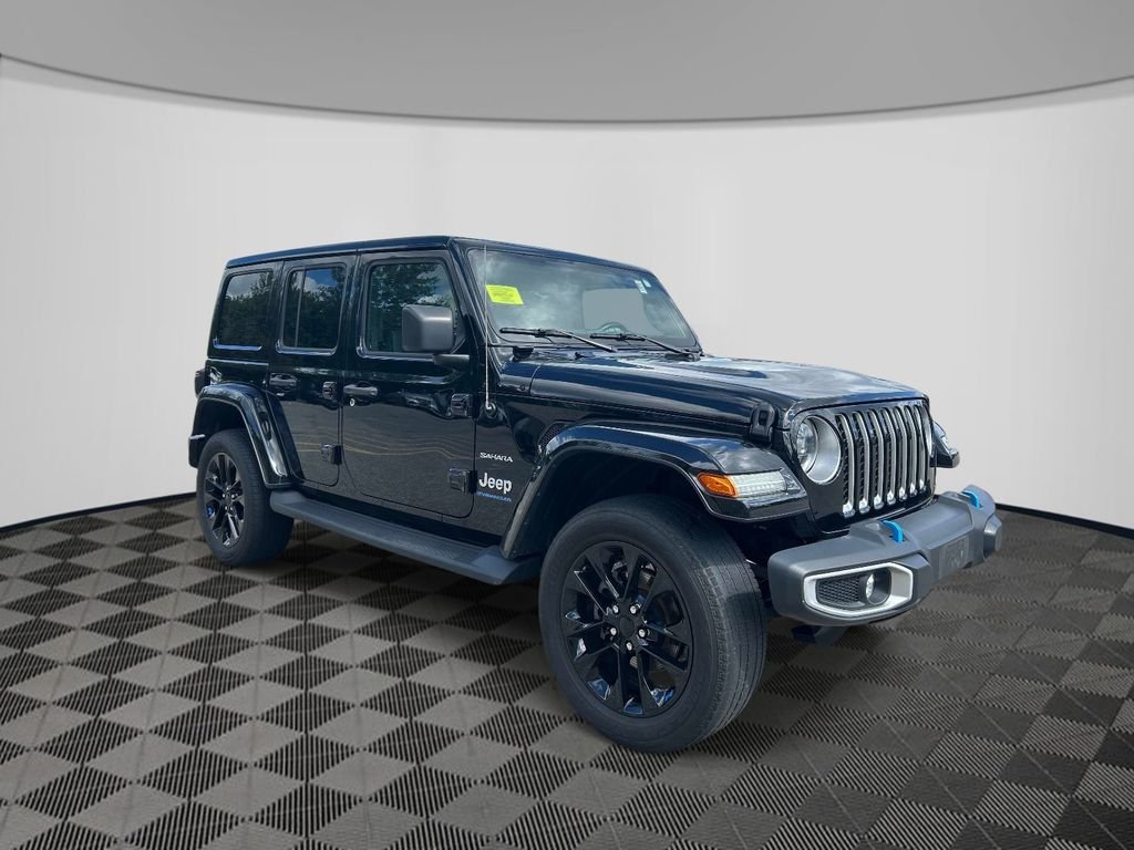 Used 2023 Black Jeep Sahara 4xe image 7