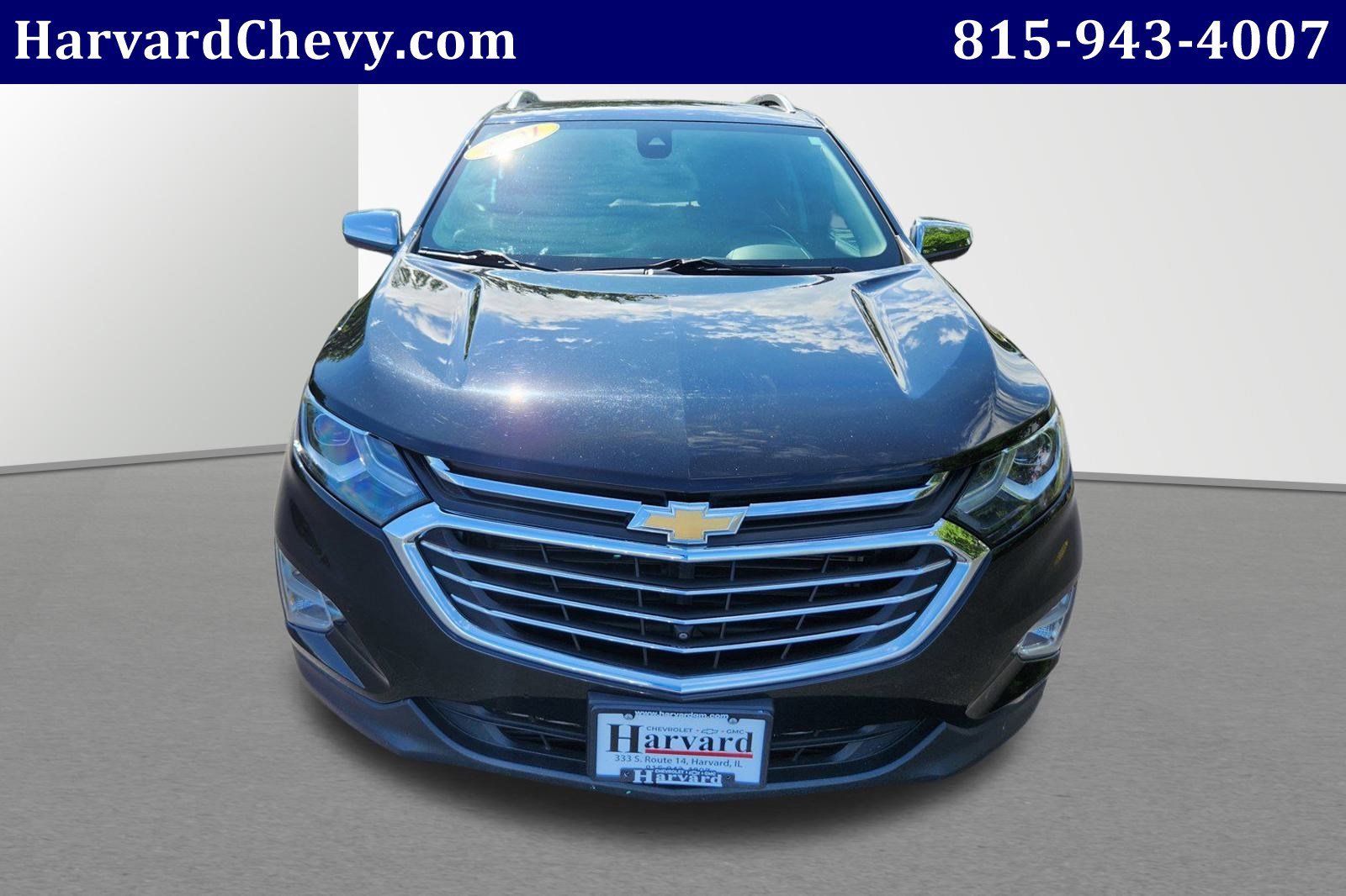 Used 2021 Chevrolet Equinox Premier with VIN 2GNAXNEV8M6135670 for sale in Harvard, IL
