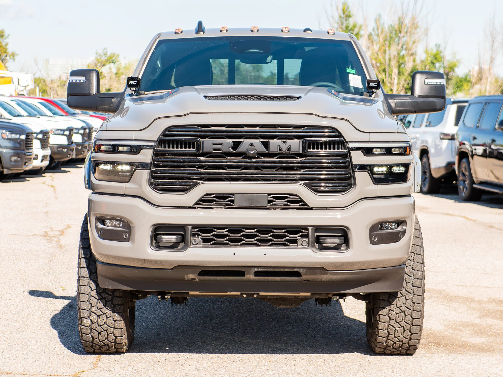 New 2026 Grey RAM Laramie Night* Crew Cab 4x4, 5 Inch Lift, 37 Inch Toyos, Rough Country Wheels, Pwr Running Boards image 13