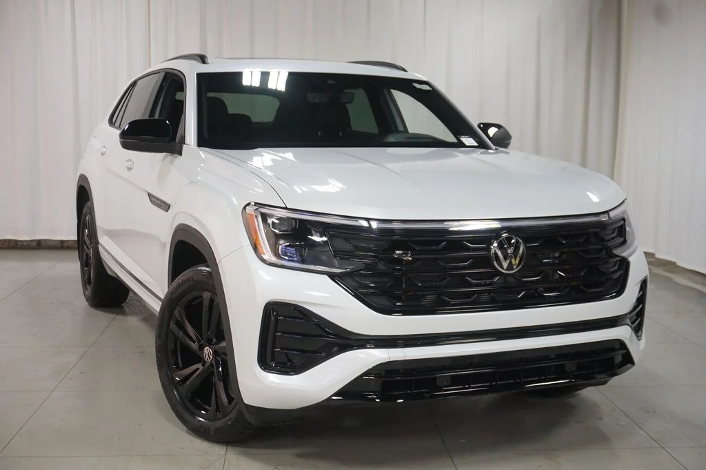New 2026 Opal White Volkswagen 2.0T SEL R-Line Black image 4