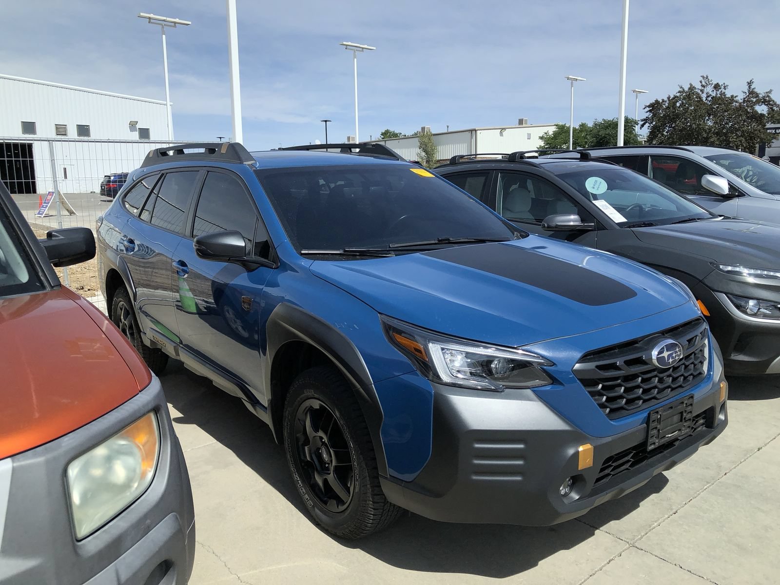 Used 2022 Geyser Blue Subaru Wilderness image 3