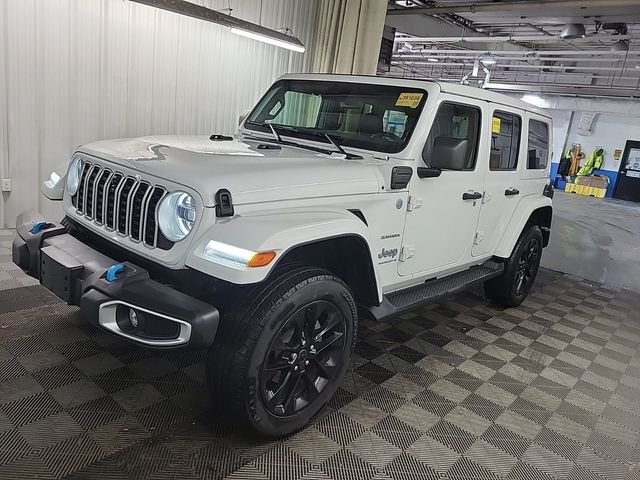 Used 2024 White Jeep Sahara 4xe image 3