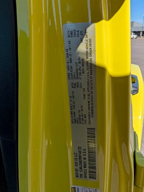 Used 2024 Yellow Jeep Sport S 4xe image 30