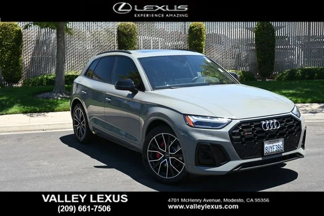Used 2021 Gray Audi Prestige image 1
