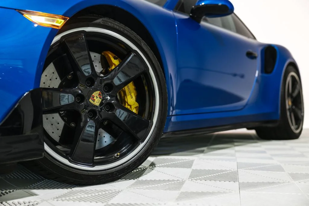 Used 2018 Blue Porsche Turbo S image 11