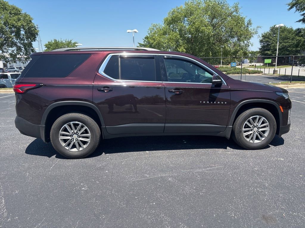 Used 2023 Black Cherry Metallic Chevrolet LT Cloth image 2